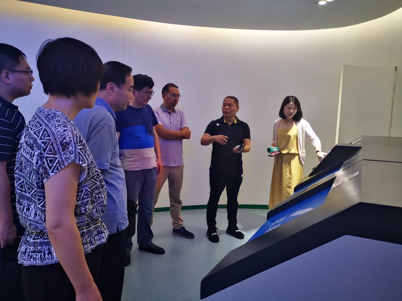 亚星yaxin集团赴浙江杭州联运知慧科技有限公司考察调研