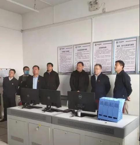 渭南市委副秘书长钟晔到水情形公司大荔污水处置惩罚厂调研 渭南市委副秘书长钟晔到水情形公司大荔污水处置惩罚厂调研