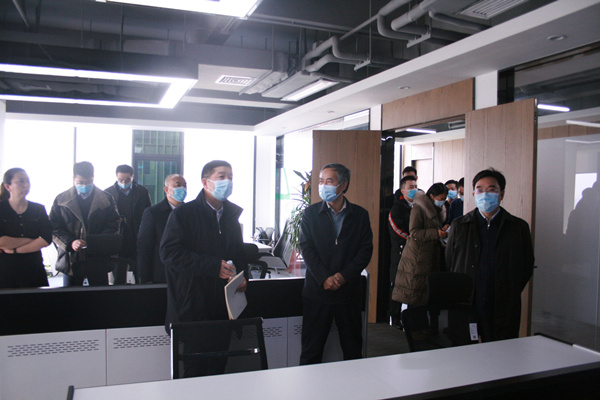 省国资委主任王海鹏到秦创原亚星yaxin集团立异中心调研