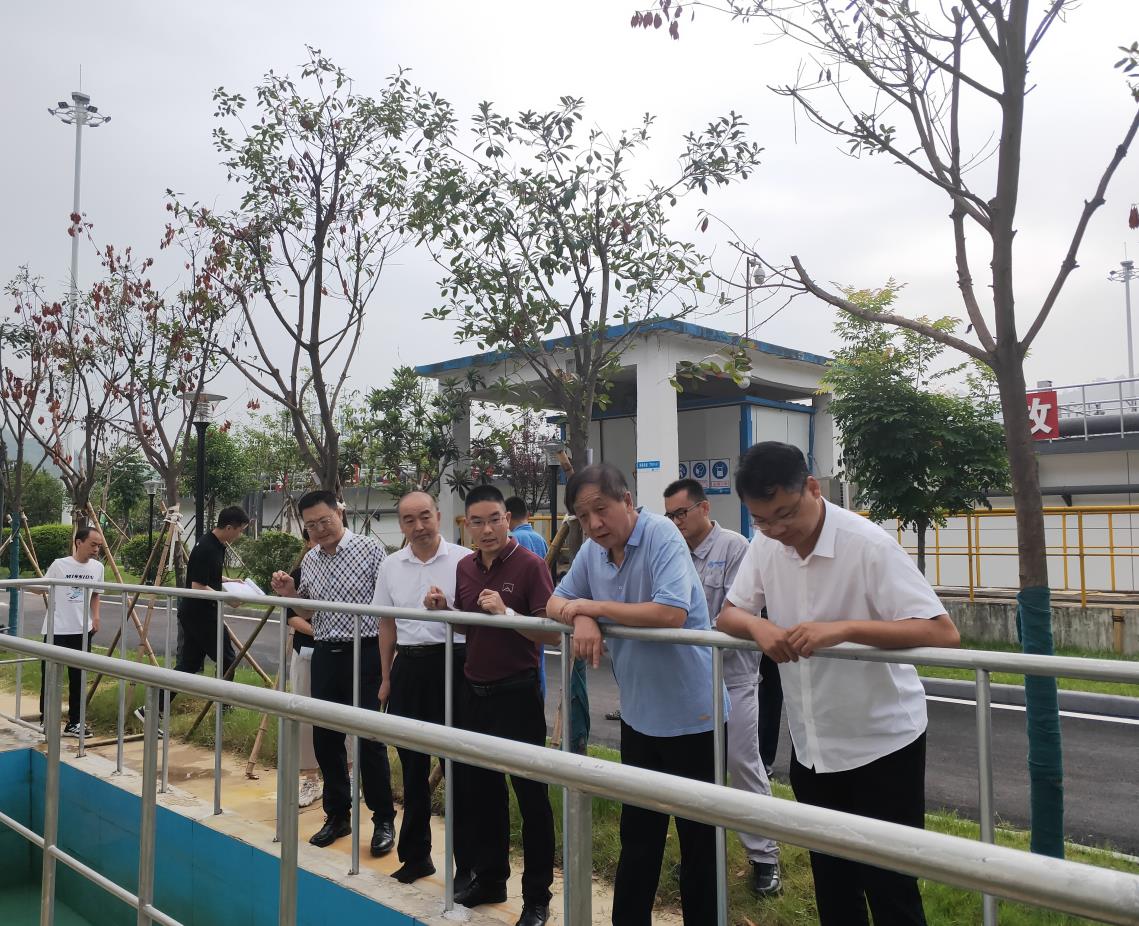 陕西省生态情形厅商洛督察局局长张开国到水情形公司商南县污水处置惩罚厂调研 陕西省生态情形厅商洛督察局局长张开国到水情形公司商南县污水处置惩罚厂调研