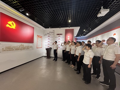 商南公司联合党支部开展“赓续红色血脉，，，砥砺奋进征程——庆祝中国共产党建设104周年”主题党日活动